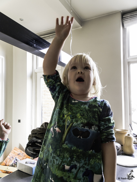 "Se bare hvor højt jeg kan nå" siger Rosa