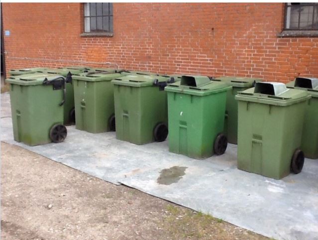 400 l affaldscontainer